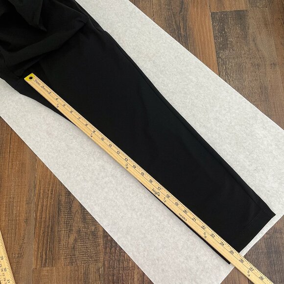 Vuori Miles Ankle Pant Mid Rise Stretch Knit Active Athleisure Size Small Black - Picture 13 of 16